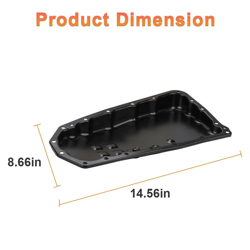 VANJING Transmission Oil Pan Compatible with Mitsubishi Outlander Lancer 2008-2015,