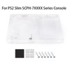 Replacement Game Console Shell for PS Slim Transparent Game Console