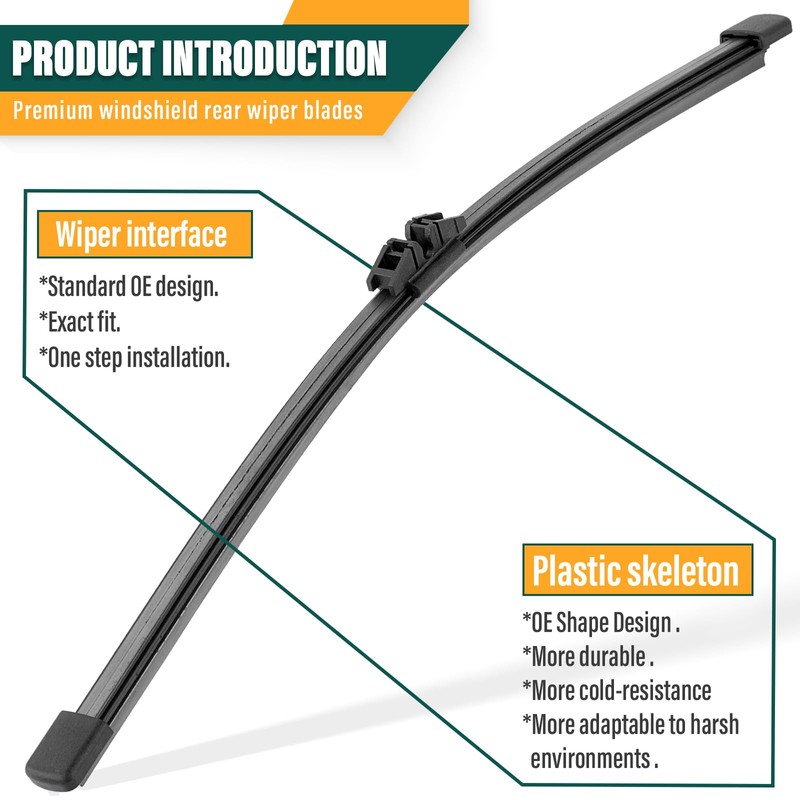 KVQ Windshield Wiper Blades Replacement for Ford Escape 2013 2014