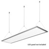 3.3 ft. Adjustable Flat LED Ceiling Panel Light Hanging Chain