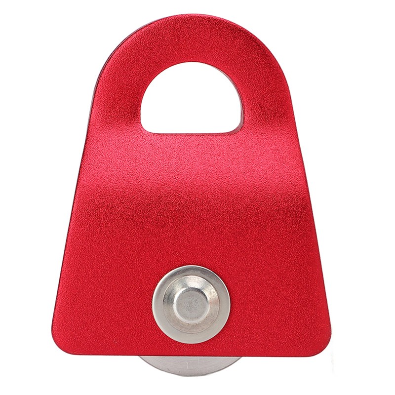 20KN Climbing Pulley Aluminum Mg Alloy Downhill Side Plate Single