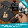 MaxMark Premium Refill Ink for self Inking Stamps and Stamp