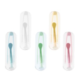 SUNZWO Kontaktlinsenentferner, umweltfreundlich, ungiftig, Pinzette und Applikator-Set, tragbar und sicher für Reisen, Zuhause und den täglichen Gebrauch, 5-teilig