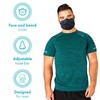 MASHELE XL Summer Face and Beard Headwear Reusable Cloth Covering
