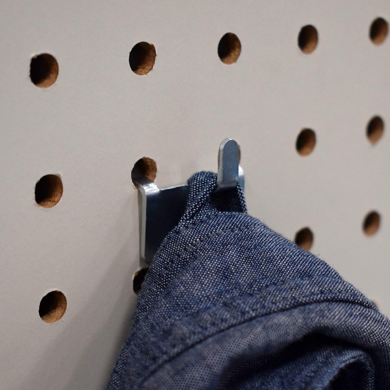 Pegboard Utility Notch Hook - Picture Hanger for Slatwall &