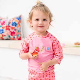 Splash About Baby Happy Nappy Sunsuit, Strawberry Field, 3-8 Months