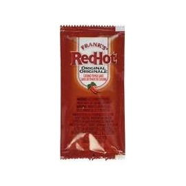 Frank's Red Hot Original Hot Sauce Packets .25 oz. - 25 ct