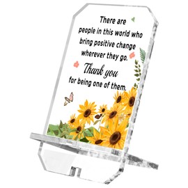 Parxara Appreciation Gifts Gratitude Gifts for Coworkers Nurse Thank You Gifts Desk Decor Phone Holder Stand 6.8 Hx3.7 W, Volunteer Gifts, Teacher Gifts, Housekeeping Gift, There are People