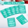 Jeffbaubl 200 Pcs Wet Wipes Bulk, Individually Wrapped Wipes, Travel