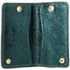 HASHIBAMI Wrinkle Metallic Key & Card Case Ha-2307-210, green (dark