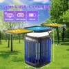 ZENO Dual-Panel Foldable Solar Bug Zapper Outdoor Indoor, 3-in-1 Solar