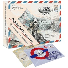 Hidden Games - Professor Charlie's World Tour - Advent Calendar - a Puzzle Game in 24 Episodes (English Edition)