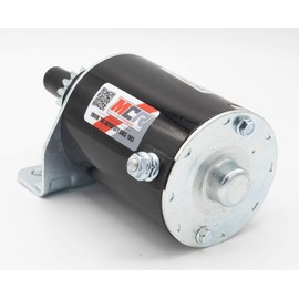 MCR New Starter Compatible w/Briggs 691564 639469 808016 Deere Toro 12V 15 Tooth Pinion -