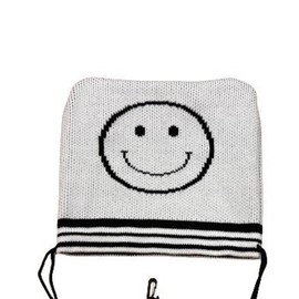 Golf Iron Cover Club Head Cover Iron Head Cover Iron Hood Knit (Smile x White)