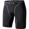 Sillictor Men's Compression Shorts, Sports, Tights, Leggings, Spats, UV Protection,