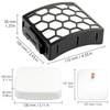 (4 Pieces) 1 HEPA + 3 Foam & Felt Filters