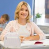 LEDAOU - Lonchera aislada para mujer, bolsa de almuerzo de