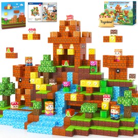 150PCS Magnetic Blocks - STEM Sensory Building Toys for Kids Ages 3+, Magnetic Tiles & Building Blocks for Toddlers, Birthday & Xmas Gifts for 3-12 Year Old Boys & Girls