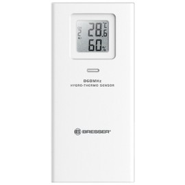 Bresser Thermometer/Hygrometer Sensor for Temperature and Humidity Measurement, Can be Used as Additional Sensor for Some Bresser Weather Stations or as a Stand-Alone Solution