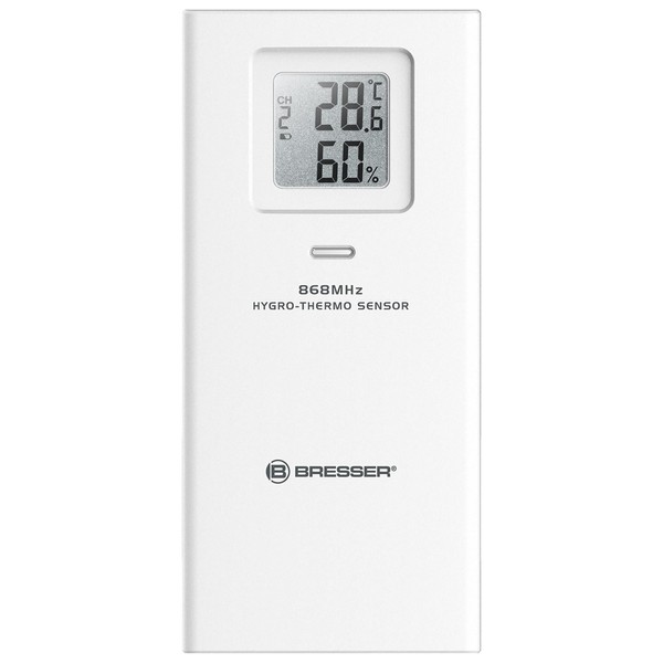 Bresser Thermometer/Hygrometer Sensor for Temperature and Humidity Measurement, Can be