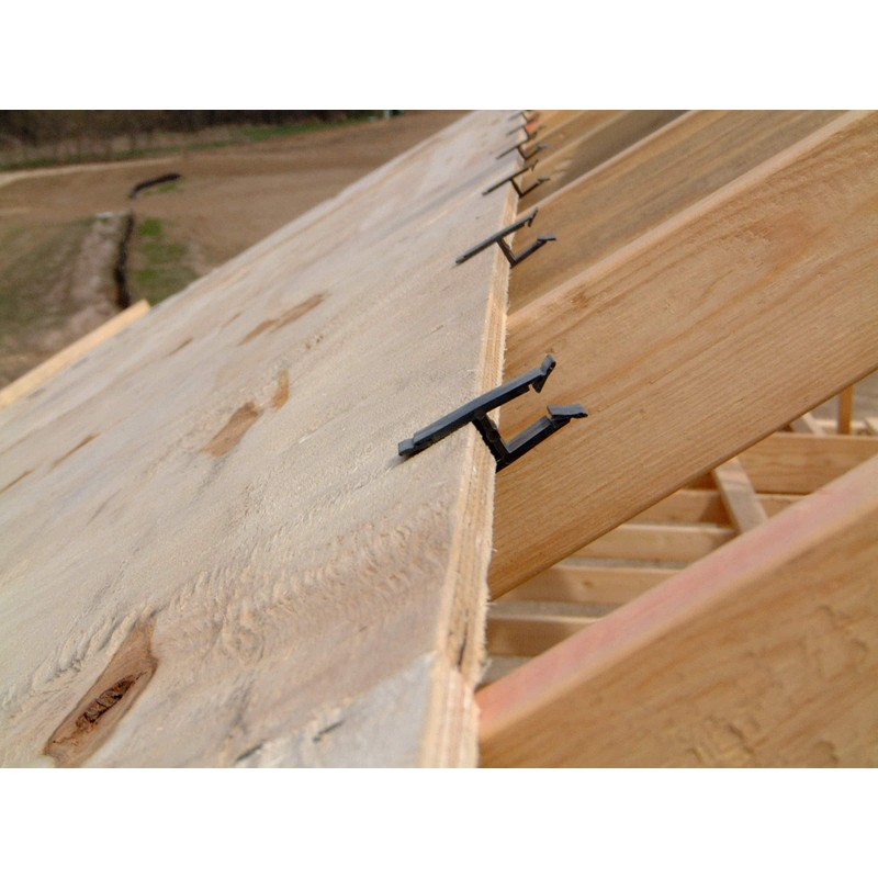 Plywood H Clip 19/32" – 5/8" Roof Sheathing for Faster