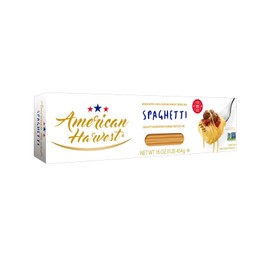 AMERICAN HARVEST, Spaghetti, Pasta, Made in America with Premium Durum Wheat, Enriched Macaroni with Vitamins, 16 oz, 20 pack