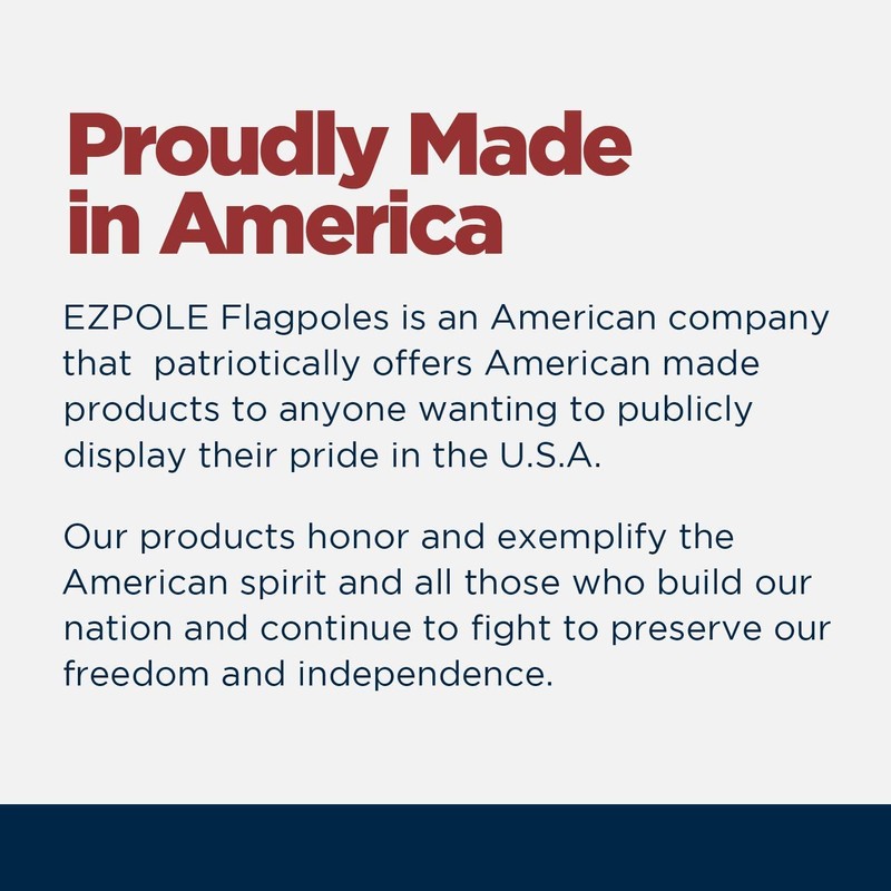 Ezpole Flagpoles Classic Flagpole Kit, 17-Feet