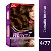Wella Colour Perfect 7 100% Cobertura de Canas 4/77-Castaño aterciopelado