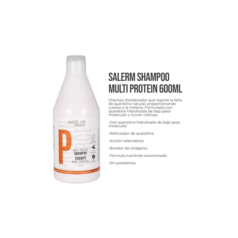 Shampoo Y Bálsamo Multi Proteínas | Sin Parabenos | Sin
