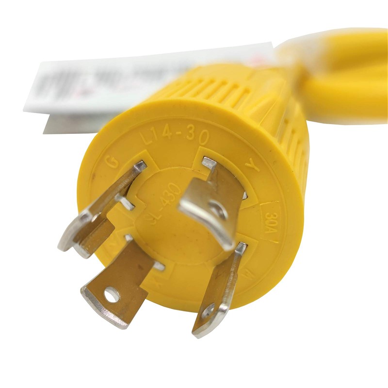 Parkworld 62176 Shore Power Adapter Generator 30A L14-30P Male to