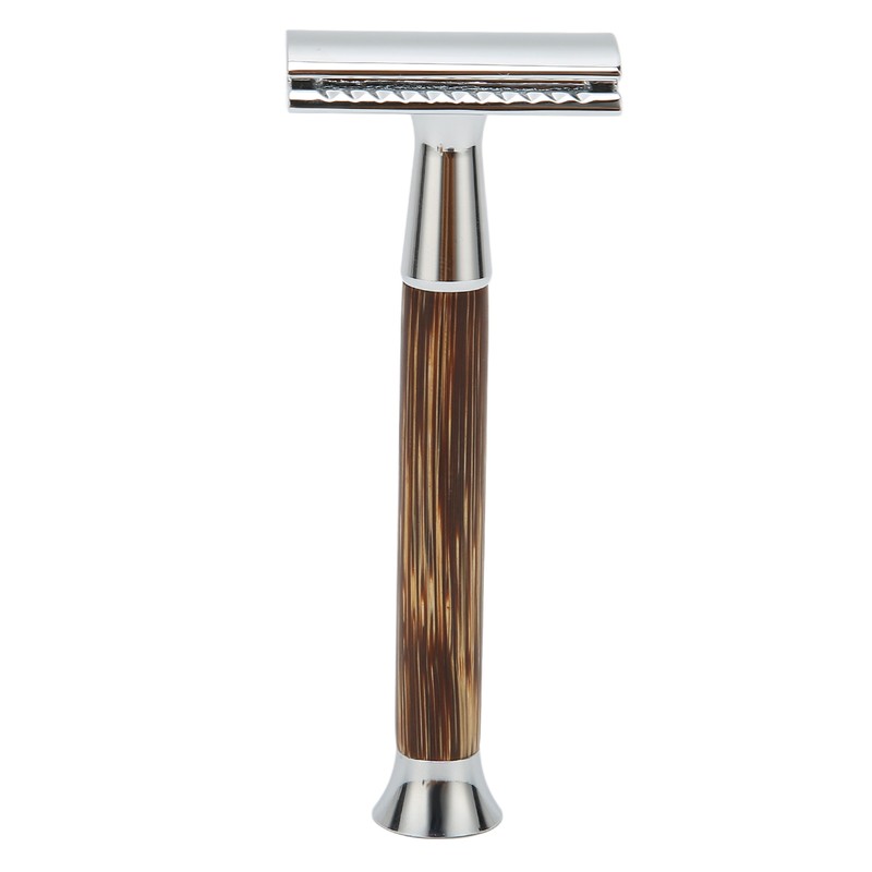 Safety Shaver Professional Double Edge Razor with Heavy Duty Long