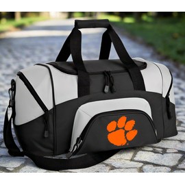 SMALL Clemson Tigers Duffel Bag Clemson University Gym Bags or Carryon Suitcase