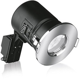 Aurora Enlite GU10 Shower Downlight IP65 Fire Rated Chrome …