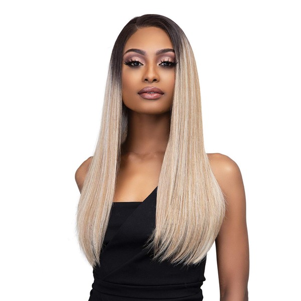 Janet Collection Melt 13x6 Frontal Part Lace BISA Wig (STRAWBERRY BLONDE)