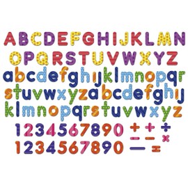 NEOCLICK Magnetic Letters and Numbers for Toddlers, Colorful ABC Alphabet Fridge Magnets for Whiteboard, Foam Alphabet Magnets for Preschool Kids Toddlers Spelling and Learning (106)