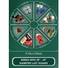JEISSLIA Lazy Susan Cabinet Organizer Bins for 26"/ 28"/ 32"