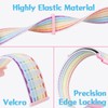 JSTHHTT Pack of 4 Quick Release Bracelets, Fabric Breathable Woven