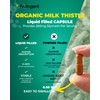 Nutrigent USDA Organic Milk Thistle Supplement, Silymarin Supplement 280 mg,
