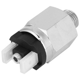 Adjustable Air Pressure Switch QPM11-NC Switch G1/4" 0.1~1.0MPa AC220V 48VAC/DC Pressure Controller Switch Wire External Thread Nozzle -Normally Closed, IP54 Protection Level