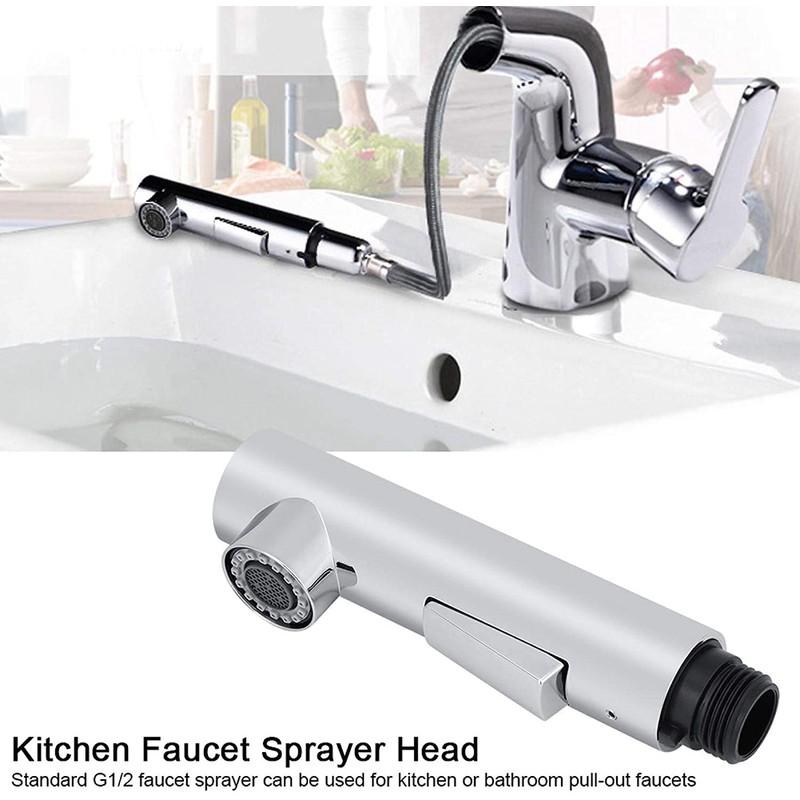 Tyenaza Kitchen Tap Replacement Parts Shower Head, Hand Shower for