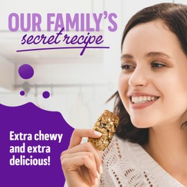 Cooper Street Granola Bakes - Healthy Chewy Breakfast Granola Bars | Individually Wrapped Nut and Dairy Free Granola Bars Variety | 12 Oz Pack of 3