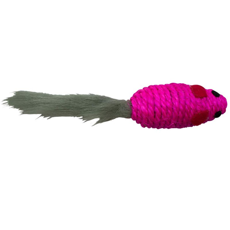 Fancy Pets Juguete Ratón con Cola de Peluche para Gato