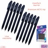 CLARO Trion SRT Retractable Ballpoint Pens, BLACK, Fine Point (0.7mm),