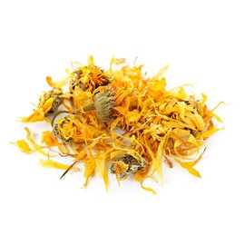 : Marigold Calendula Dried Flowers Loose Leaf Herbal Tea 100% Pure Naturally Grown & Pesticides Free Premium Quality! Free P&P (25g)