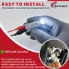 Svicari 2PCS Tail Light Socket Plug with Bulb For Honda