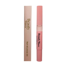 BeautyWavez Nail and Cuticle Oil Pen with Vitamin E and Essential oils for Brittle Peeling Breaking Thin Nails - Nail Growth Oil, Softens Cuticles, Nourish, Soothe & Moisturize Damaged Nails, 0.68floz