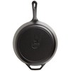 Lodge 5 Quart Pre-Seasoned Cast Iron Deep Skillet with Lid