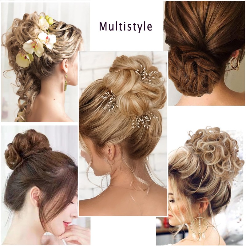 UHOMENY Wig Hair Clip Claw Clip Claw Messy Bun Hair