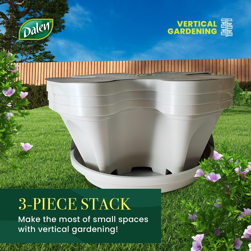 Dalen Stackable Garden - Indoor & Outdoor Vertical Planter -