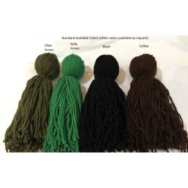 Anbcollectibles 9" Floating Spawning Mop for Goldfish and Koi ponds - Kelly Green